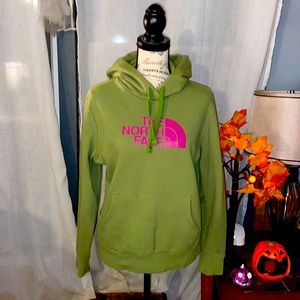 The North Face hooded sweatshirt